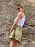 Shorts farfalla in cotone
